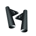 FRONT FORK COVER / JUMP KAN CDI70 BLACK OEM QUALITY (BOX PACK) 93 TILL 2012