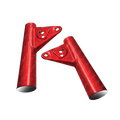 FRONT FORK COVER / JUMP KAN CDI70 RED OEM QUALITY (BOX PACK) 93 TILL 2012