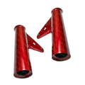 FRONT FORK COVER / JUMP KAN CDI125 RED PRIME QUALITY (BOX PACK) 93