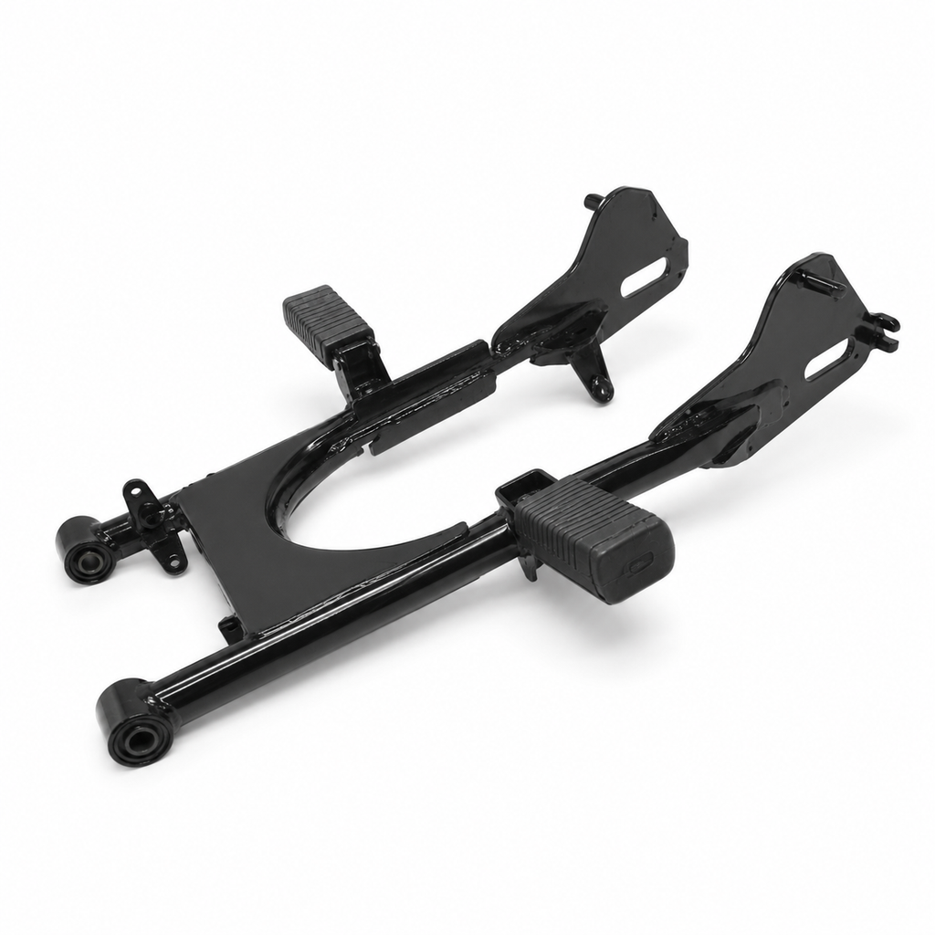 REAR FORK / CHIMTA WITH BUSH &amp; FOOTREST REAR CDI70 OEM QUALITY (POUCH PACK) 93