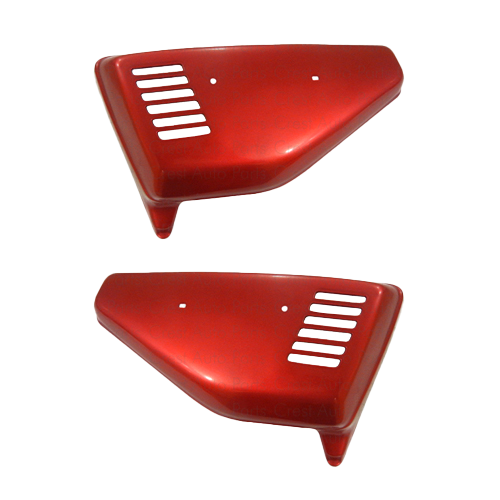 SIDE COVER CG125 RED GENERAL QUALITY (POUCH PACK) 92