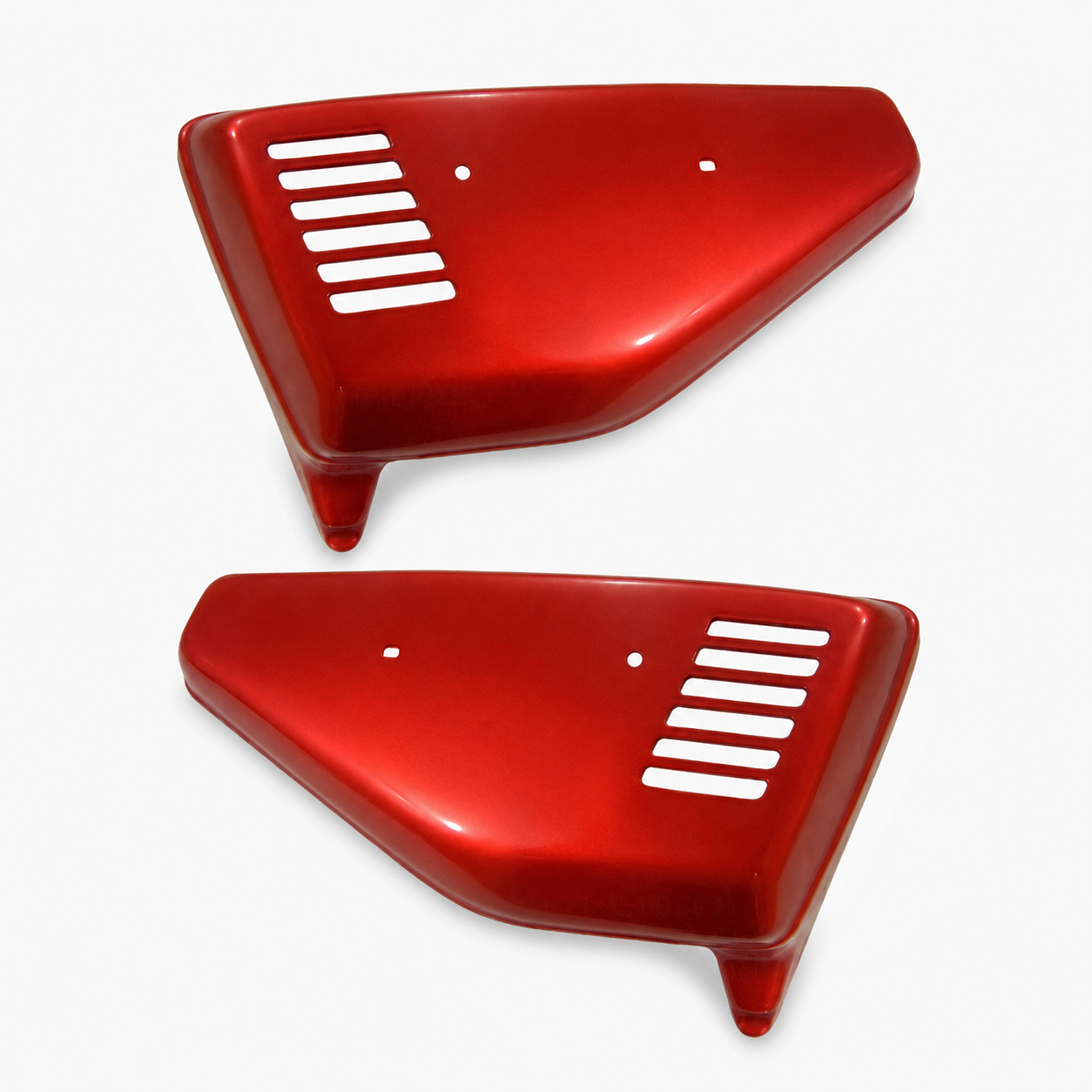 SIDE COVER CG125 RED GENERAL QUALITY (POUCH PACK) 92