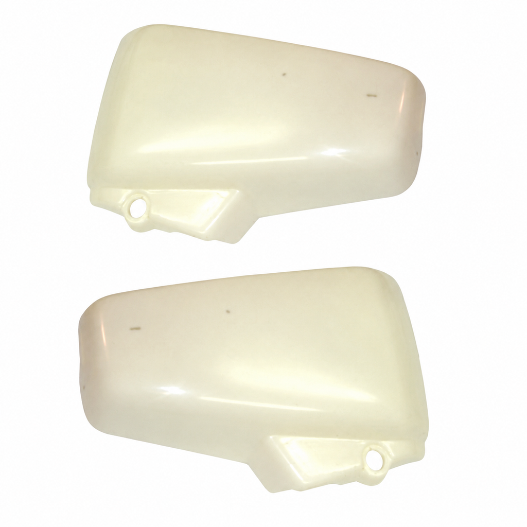 SIDE COVER CDI125 WITHOUT PAINT OEM QUALITY (POUCH PACK) 93 TILL 2019