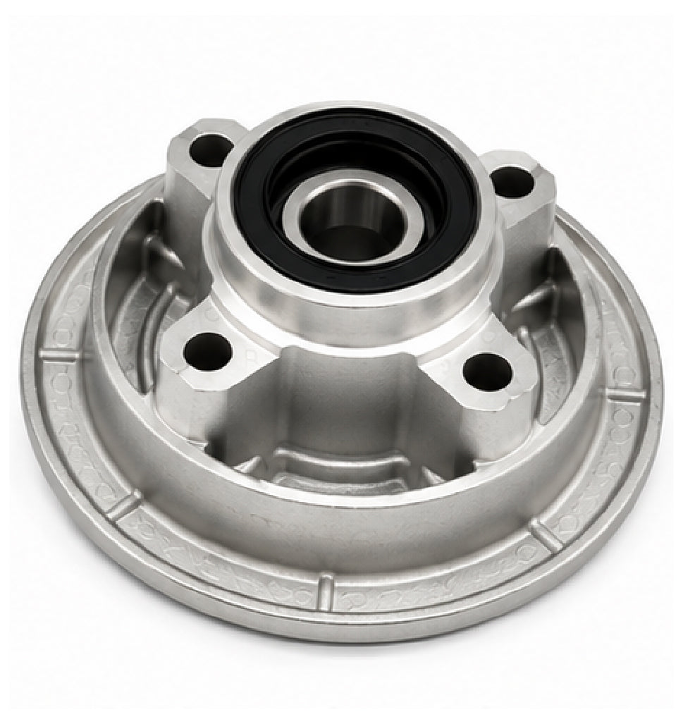 CDI70 / JH90 SPROCKET PANEL WITH BEARING &amp; SEAL SHORT BLASTED OEM QUALITY 2003