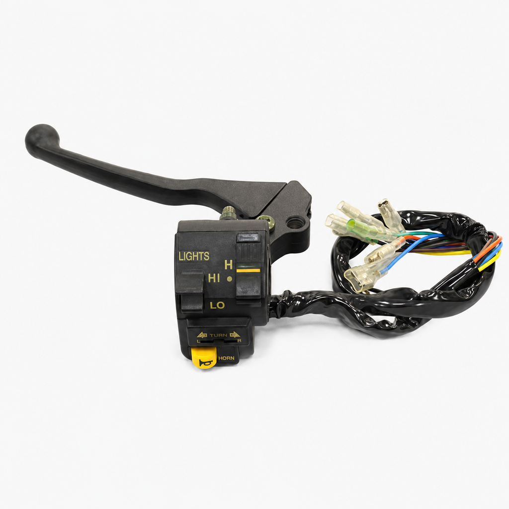 SWITCH ASSEMBLY COMPLETE CDI70 / CD100 BLACK LEFT &amp; RIGHT SIDE OEM QUALITY (BOX PACK) 93