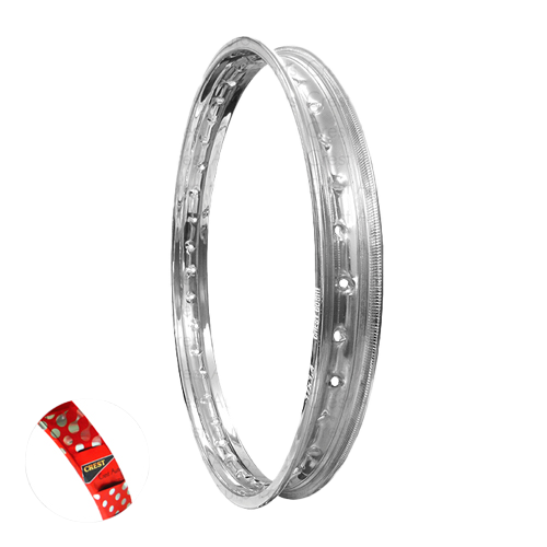 WHEEL RIM 2.50 X 17 SIZE 1.4 X 17 CDI70 REAR BIG HOLE OEM QUALITY (POUCH PACK) 2003