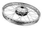 WHEEL RIM 2.25 X 17 SIZE 1.2 X 17 WITH DRUM &amp; SPOKES CDI70 FRONT OEM QUALITY (BOX PACK) 2003