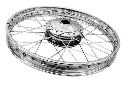 CDI70 WHEEL RIM 2.25 X 17 WITH DRUM &amp; SPOKES FRONT SIZE 1.2 X 17 OEM QUALITY 2003