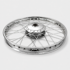 WHEEL RIM 2.25 X 17 SIZE 1.2 X 17 WITH DRUM &amp; SPOKES CDI70 FRONT OEM QUALITY (BOX PACK) 2003