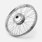 WHEEL RIM 2.25 X 17 SIZE 1.2 X 17 WITH DRUM &amp; SPOKES CDI70 FRONT OEM QUALITY (BOX PACK) 2003