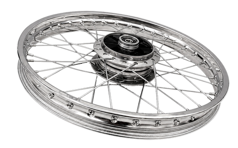 CDI70 WHEEL RIM 2.50 X 17 WITH DRUM &amp; SPOKES REAR  SIZE 1.4 X 17  OEM QUALITY 2003