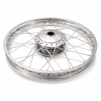 WHEEL RIM 2.25 X 17 SIZE 1.2 X 17 WITH DRUM &amp; SPOKES CDI70 FRONT BIG HOLE OEM QUALITY (BOX PACK) 2003