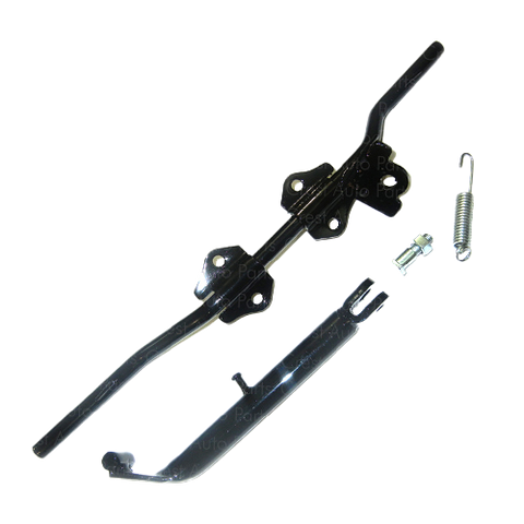 CDI125 FOOTREST BAR & SIDE STAND WITH SPRING, NUT, BOLT OEM QUALITY 93