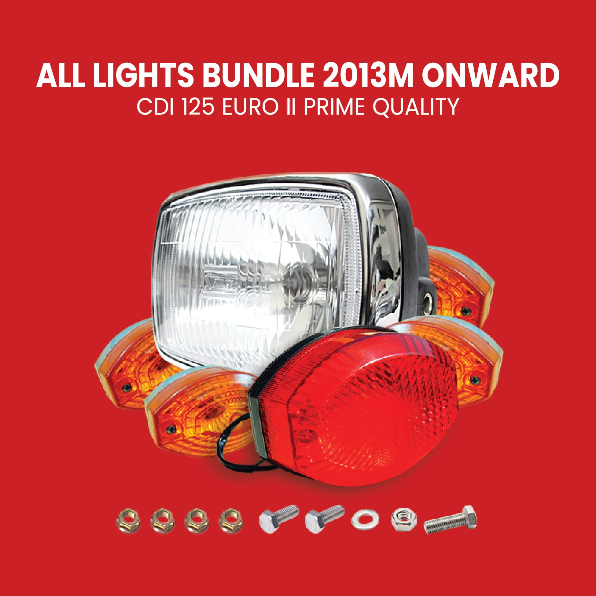 ALL LIGHTS BUNDLE CDI125 2013M ONWARD