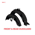Mudguard Set Bundle Black CDI-70