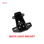 Mudguard Set Bundle Black CDI-70