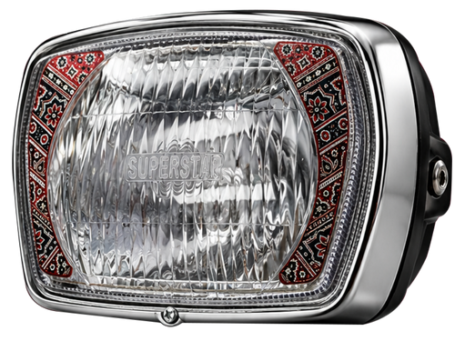 CDI 70  SUPER STAR MODEL 2024 HEAD LIGHT WITH CASE AJRAK EDITION PRIME QUALITY (BOX PACK) (Copy)