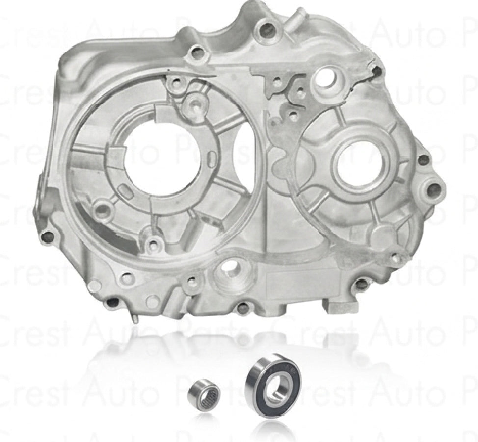 CRANK CASE LEFT WITH ACCESSORIES CDI70 / JH90 OEM QUALITY (EPS BOX PACK) 2003