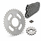 WHEEL CHAIN SPROCKET KIT COMPLETE 14T 41T CDI70 OEM QUALITY (BOX PACK) 93