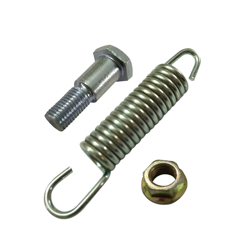 SPRING NUT &amp; BOLT FOOTREST BAR &amp; SIDE STAND CDI70 OEM QUALITY (POUCH PACK) 2003