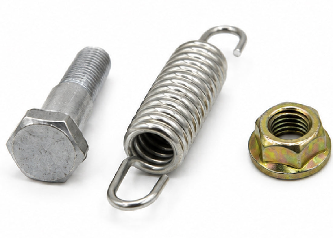 SPRING NUT &amp; BOLT FOOTREST BAR &amp; SIDE STAND CDI70 OEM QUALITY (POUCH PACK) 2003