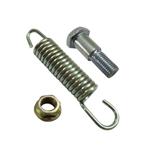 CDI70 SPRING NUT &amp; BOLT FOOTREST BAR &amp; SIDE STAND OEM QUALITY 2003