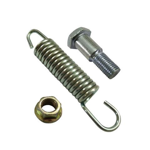 CDI70 SPRING NUT &amp; BOLT FOOTREST BAR &amp; SIDE STAND OEM QUALITY 2003