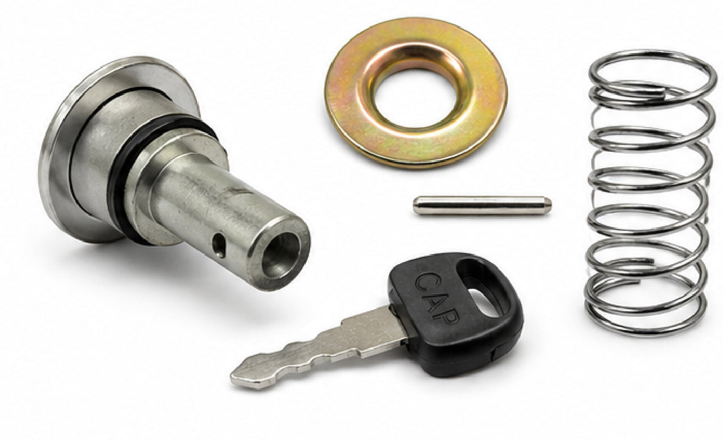 SIDE COVER LOCK WITH KEY CDI70 OEM QUALITY (BOX PACK) 93