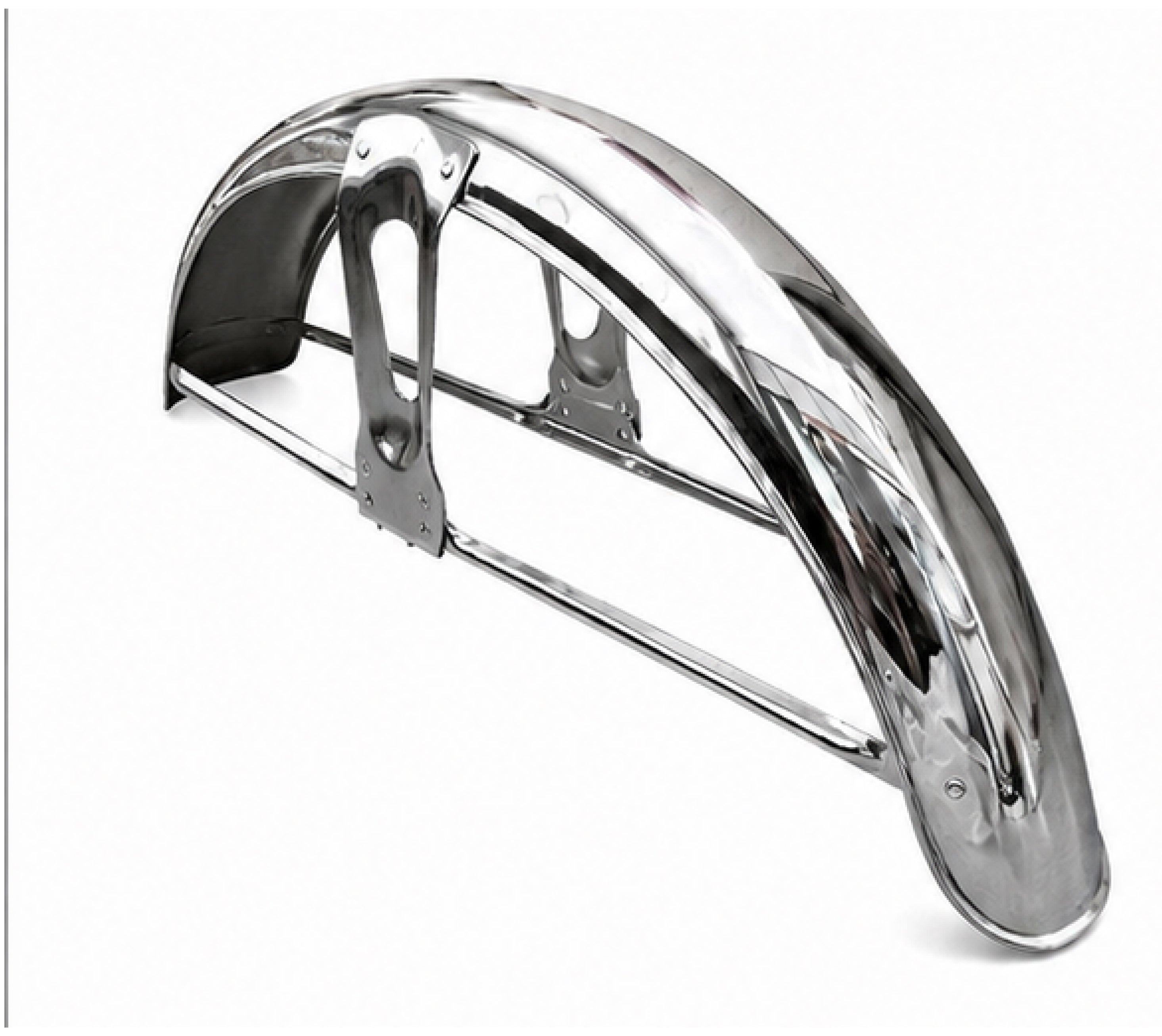 MUDGUARD CDI125 FRONT CHROME OEM QUALITY (POUCH PACK) 93