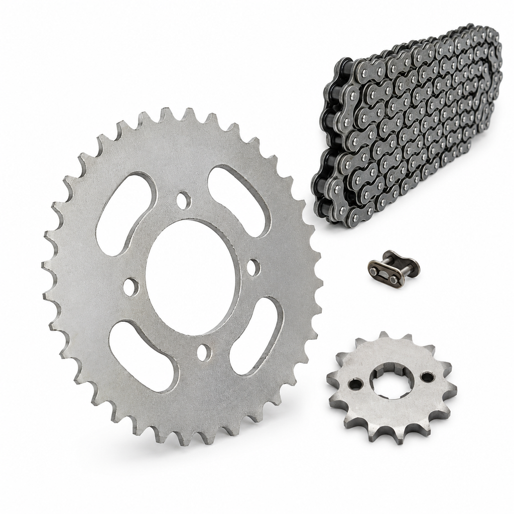 WHEEL CHAIN SPROCKET KIT COMPLETE 14T 41T CDI70 PRIME QUALITY (BOX PACK) 93