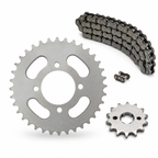 WHEEL CHAIN SPROCKET KIT COMPLETE 14T 41T CDI70 PRIME QUALITY (BOX PACK) 93
