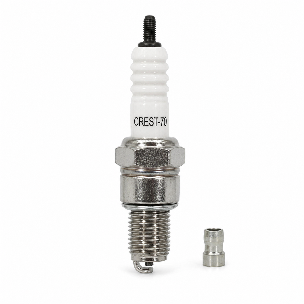 SPARK PLUG WITH TERMINAL CDI70/JH90 PRIME QUALITY (BOX PACK)
