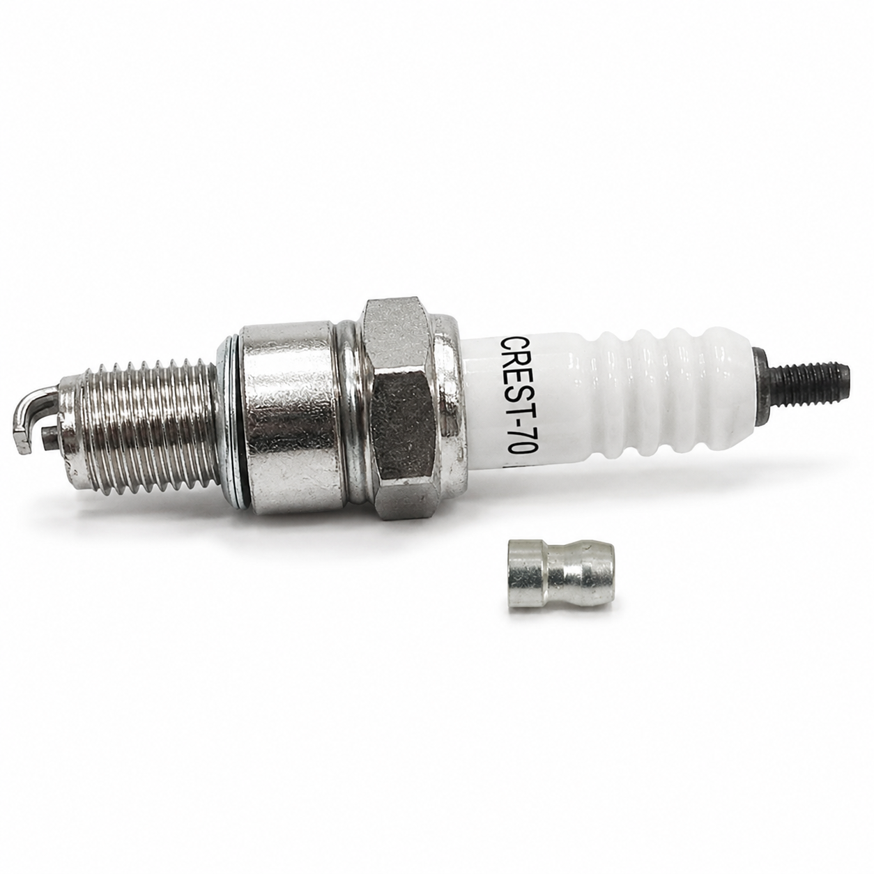 SPARK PLUG WITH TERMINAL CDI70/JH90 PRIME QUALITY (BOX PACK)