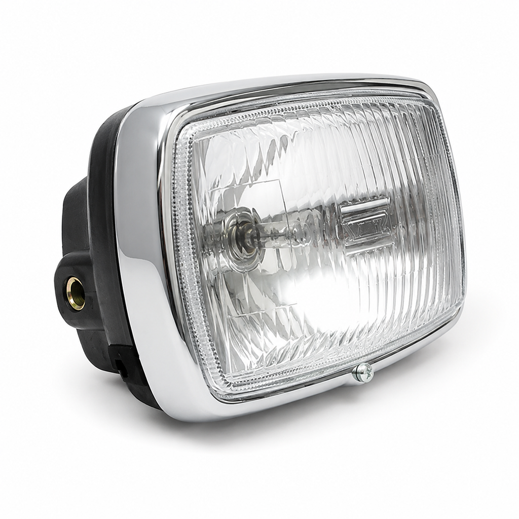 HEAD LIGHT WITH CASE STANLEY CDI125 OEM QUALITY (BOX PACK)