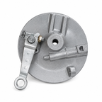 WHEEL DRUM, PANEL PLATE CDI 70 / EUROII FRONT COMPLETE OEM QUALITY (POUCH PACK)