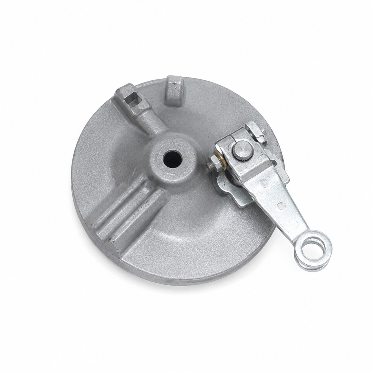 WHEEL DRUM, PANEL PLATE CDI 70 / EUROII FRONT COMPLETE OEM QUALITY (POUCH PACK)