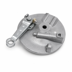 WHEEL DRUM, PANEL PLATE CDI 70 / EUROII FRONT COMPLETE OEM QUALITY (POUCH PACK)