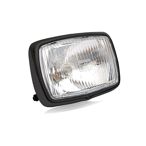 HEAD LIGHT WITHOUT CASE STANLEY BLACK RIM CDI70 OEM QUALITY (BOX PACK)
