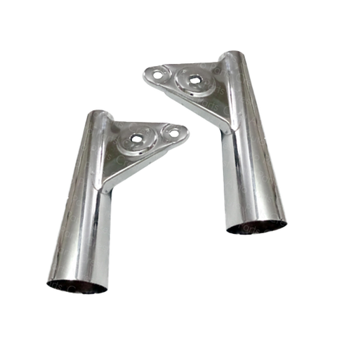 CDI70 / EURO II FRONT FORK COVER / JUMP KAN CHROMED OEM QUALITY 2013