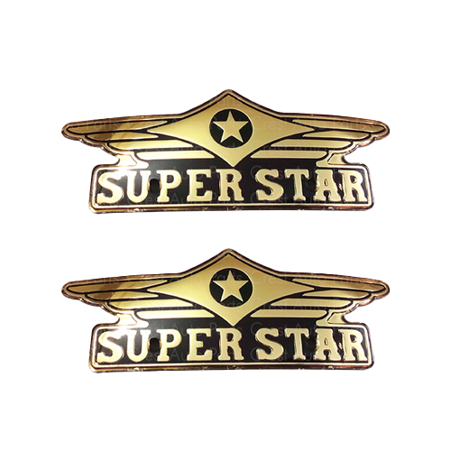 EMBLEM / MONOGRAM FUEL TANK SUPER STAR CDI70 OEM QUALITY (BOX PACK) 2021