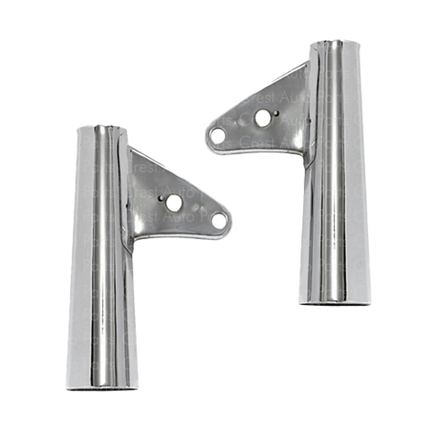 CDI125 FRONT FORK COVER / JUMP KAN CHROMED PRIME QUALITY 93
