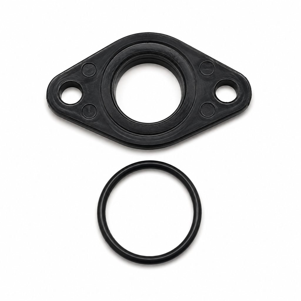 CARBURETOR INSULATOR WITH SEAL CDI70 / JH90 OEM QUALITY (POUCH PACK)