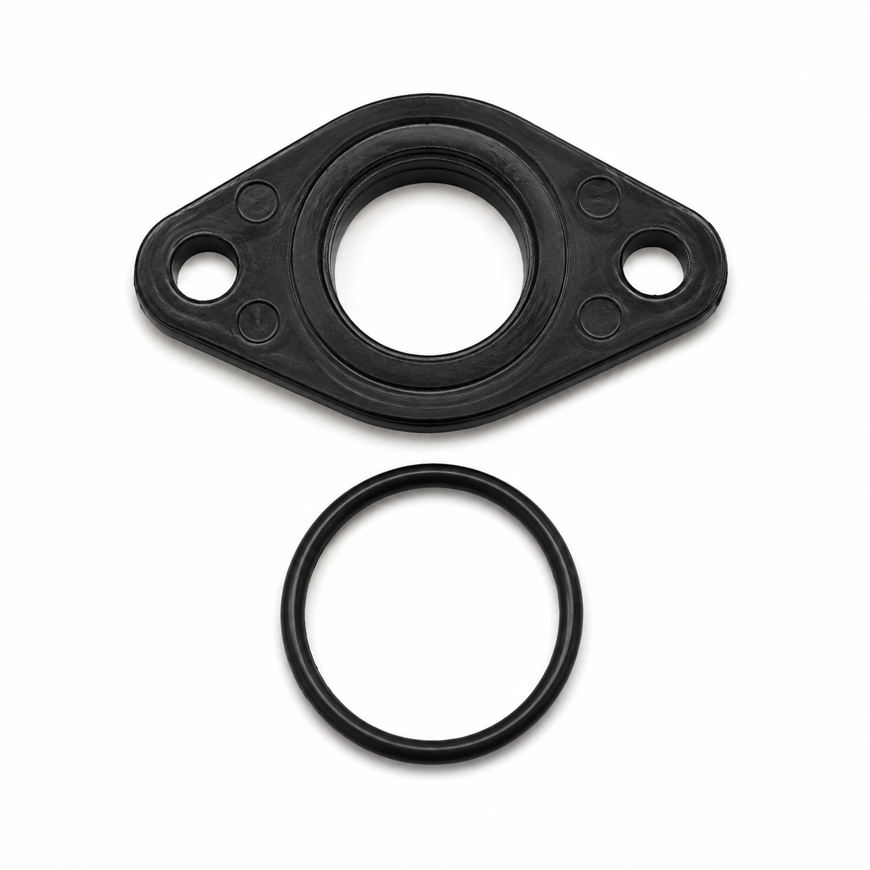 CARBURETOR INSULATOR WITH SEAL CDI70 / JH90 OEM QUALITY (POUCH PACK)