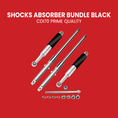 Shock Absorber Bundle 92 CD-70 (Black)