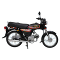 Super Star 70cc 4 gear bike black and red 2026 model