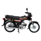 Super Star 70cc 4 gear bike black and red 2026 model