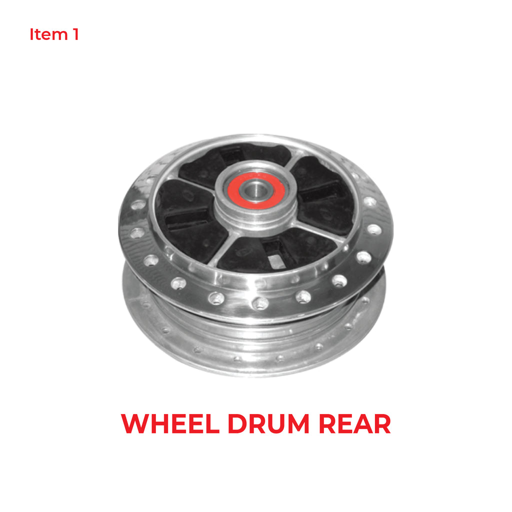 Wheel Drum Rear Bundle