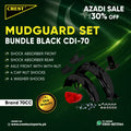 Mudguard Set Bundle Black CDI-70