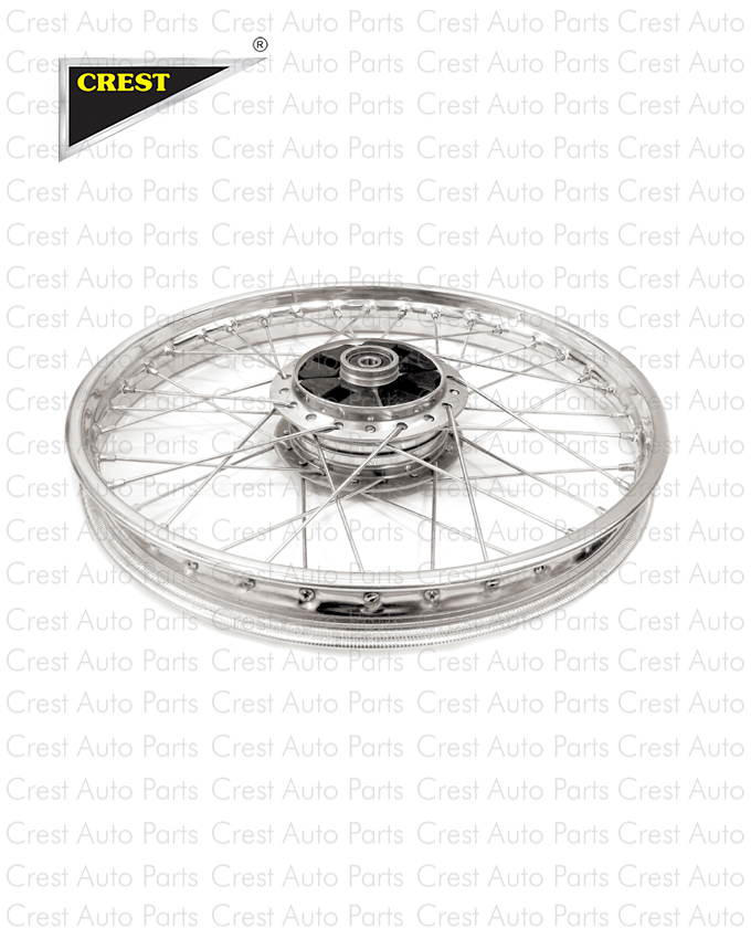 WHEEL RIM 2.50 X 17 SIZE 1.4 X 17 WITH DRUM & SPOKES CDI70 REAR BIG ...