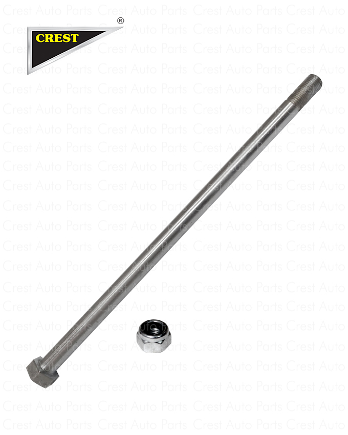 AXLE WITH NUT CDI70 FRONT GENERAL QUALITY (POUCH PACK) 93 ONWARDS